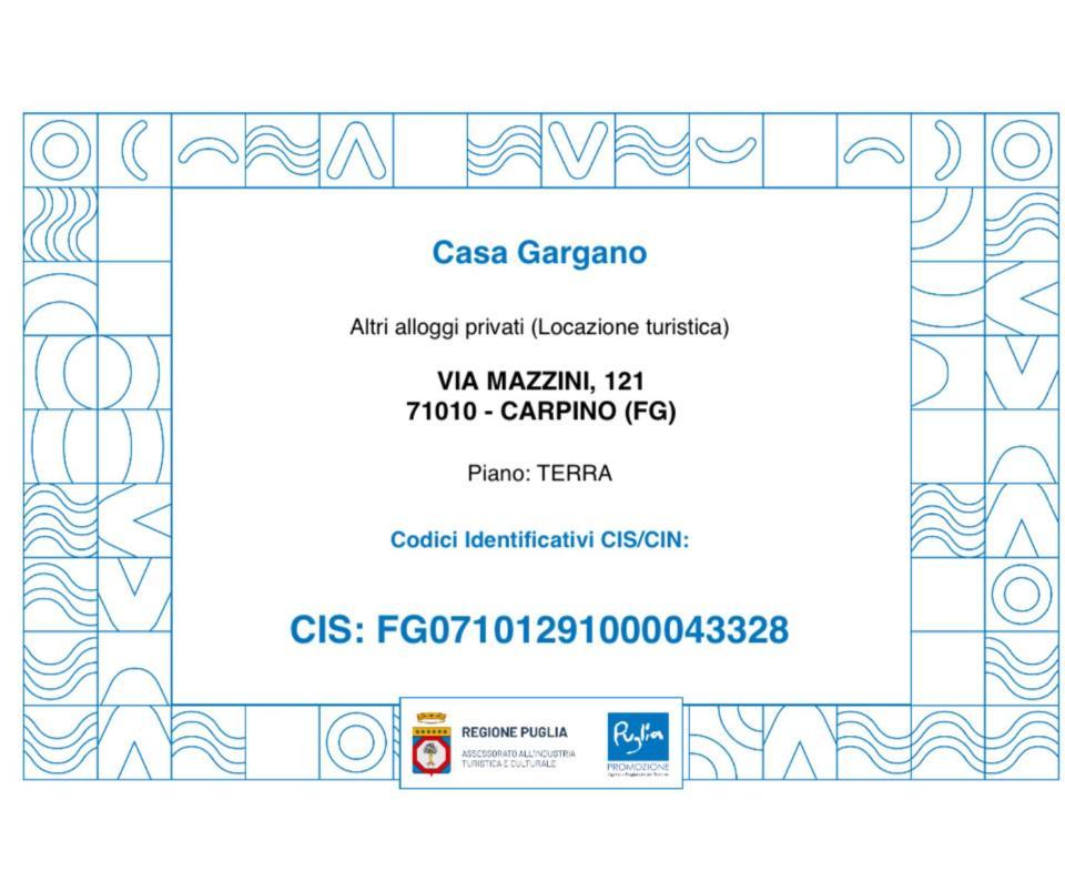 Casa Vacanza Gargano カルピーノ エクステリア 写真